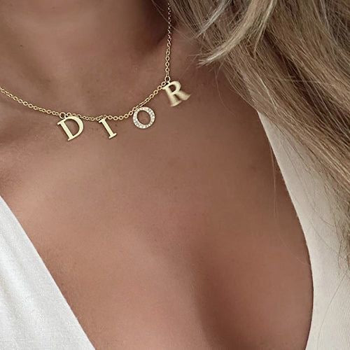 D Dainty Necklace