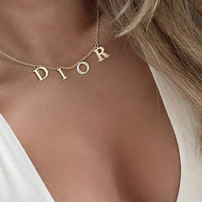 D Dainty Necklace
